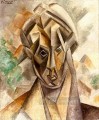 Cabeza Mujer 1909 cubista Pablo Picasso